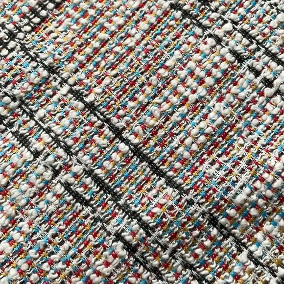 Zara Trafaluc long sleeved multicolored tweed top. Women’s size S - Picture 2 of 9